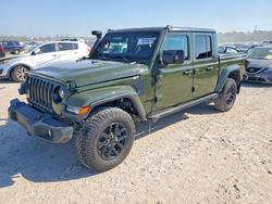 Salvage trucks for sale at Houston, TX auction: 2023 Jeep Gladiator Sport