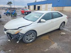 Salvage cars for sale from Copart Woodhaven, MI: 2017 Toyota Camry le