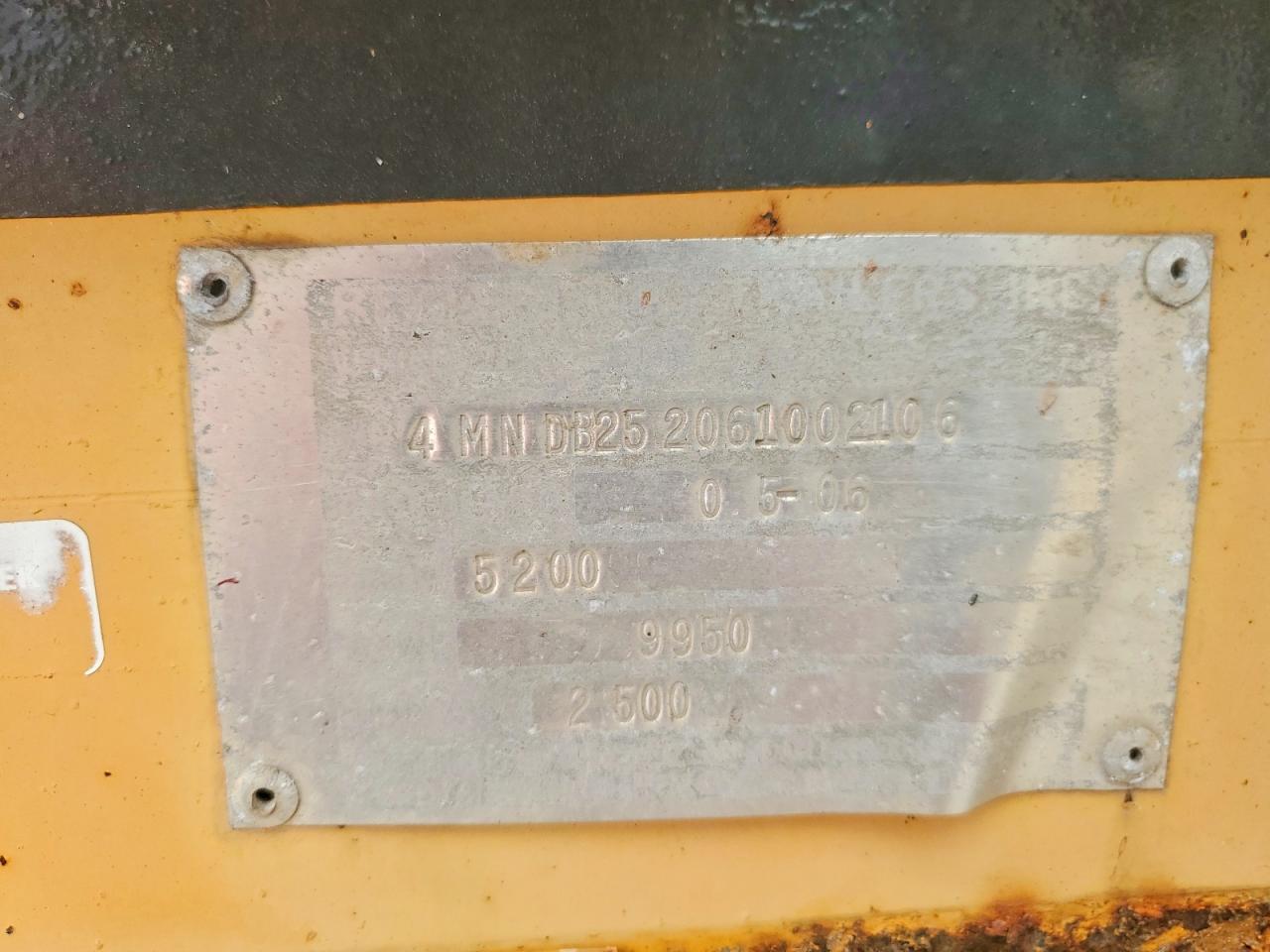 2006 Bebu 2006 Better Built Utility Trailer