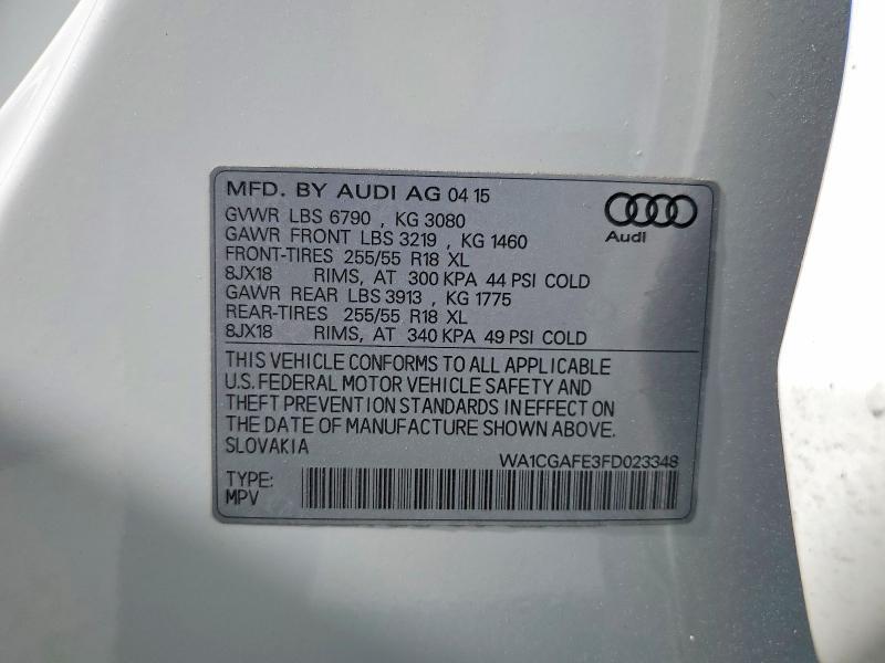 2015 Audi Q7 Premium