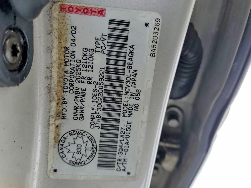 2002 Lexus Es 300