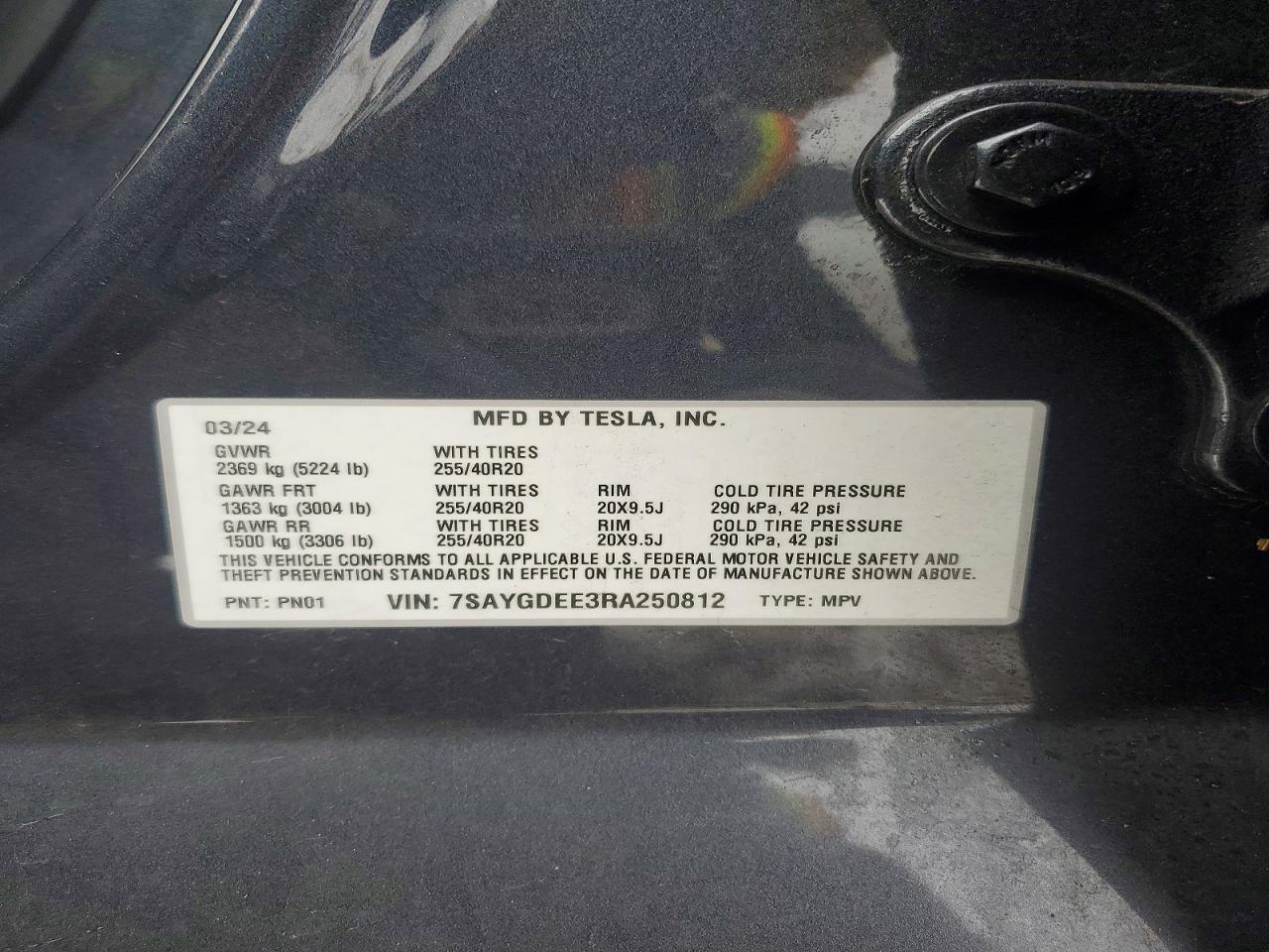 2024 Tesla Model y