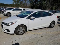 Salvage cars for sale from Copart Fairburn, GA: 2017 Chevrolet Cruze ls