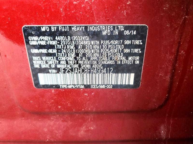 2015 Subaru Forester 2.5i Limited