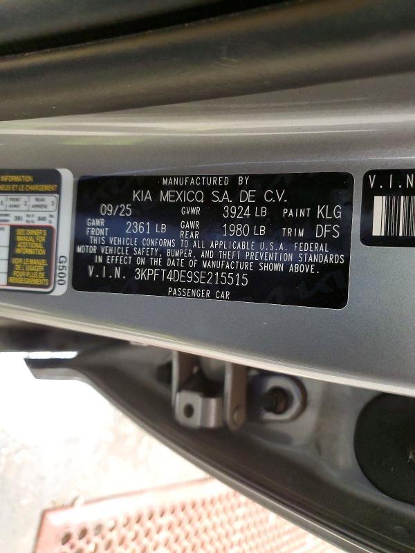 2025 KIA K4