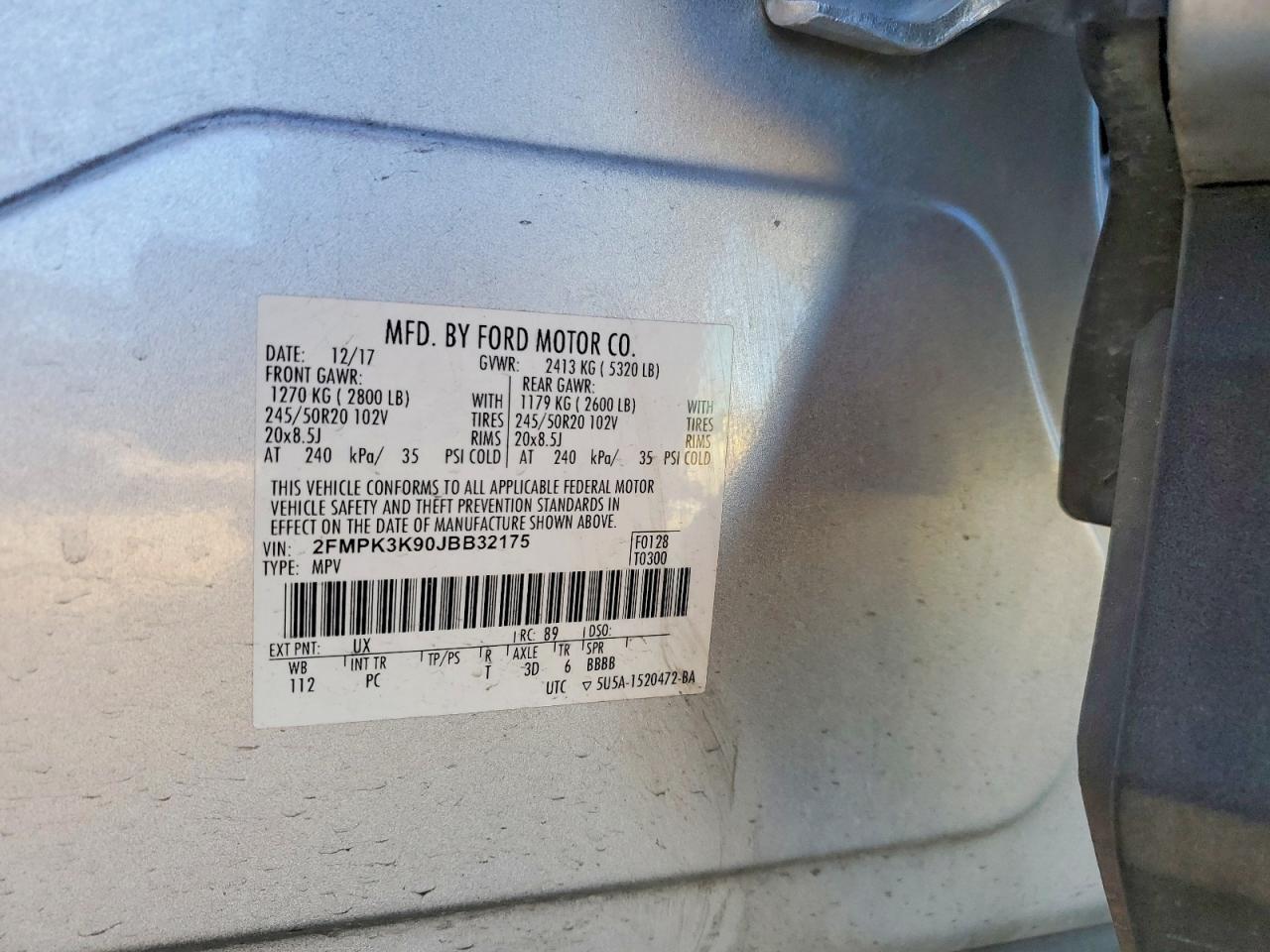 2018 Ford Edge Titanium