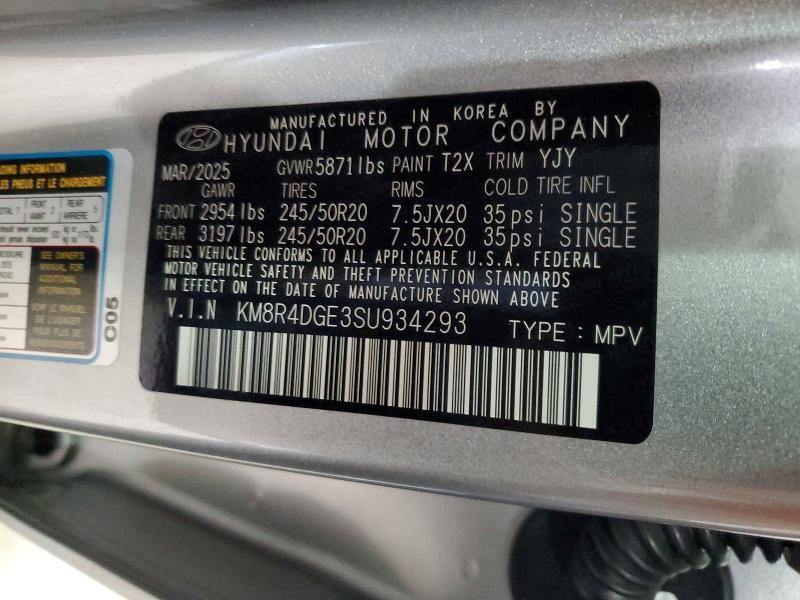 2025 Hyundai Palisade sel Premium