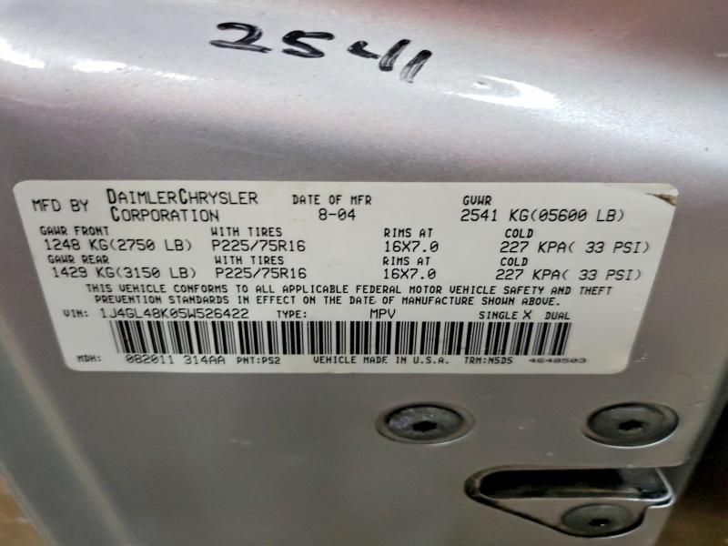 2005 Jeep Liberty Sport