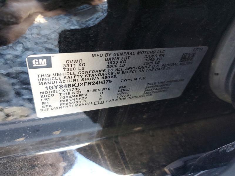 2015 Cadillac Escalade Luxury