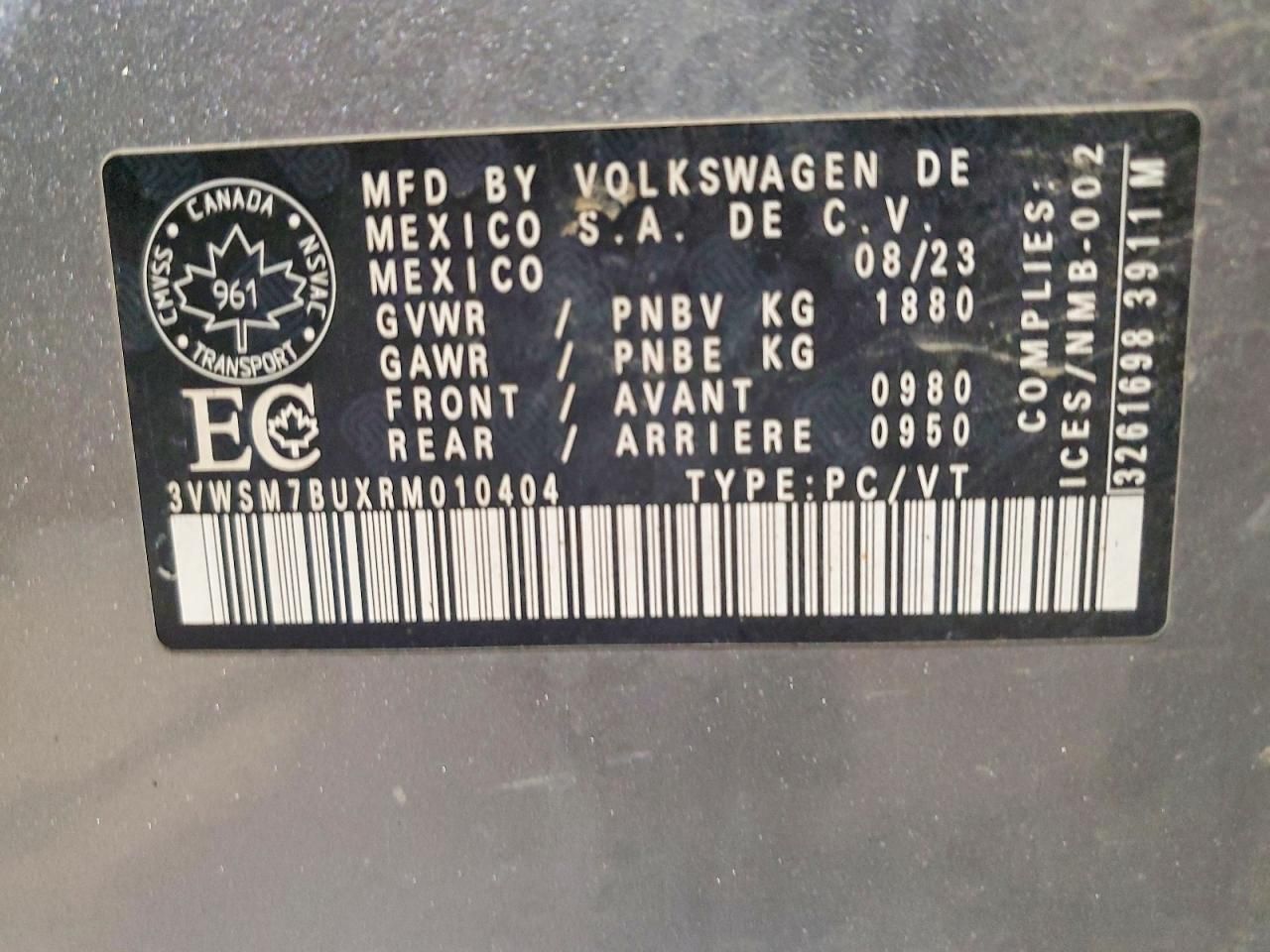 2024 Volkswagen Jetta Comfortline