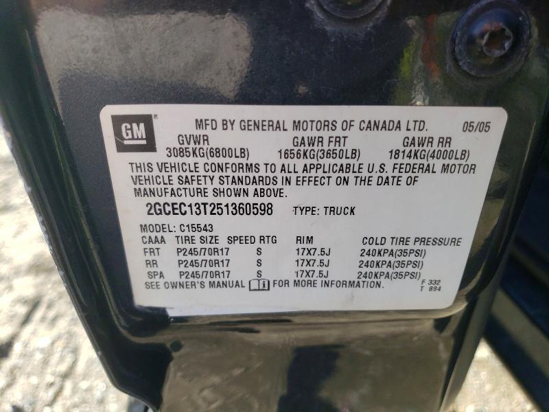 2005 Chevrolet Silverado C1500