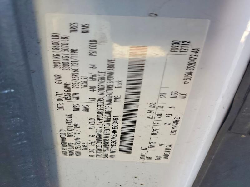 2017 Ford Transit van T-150 me