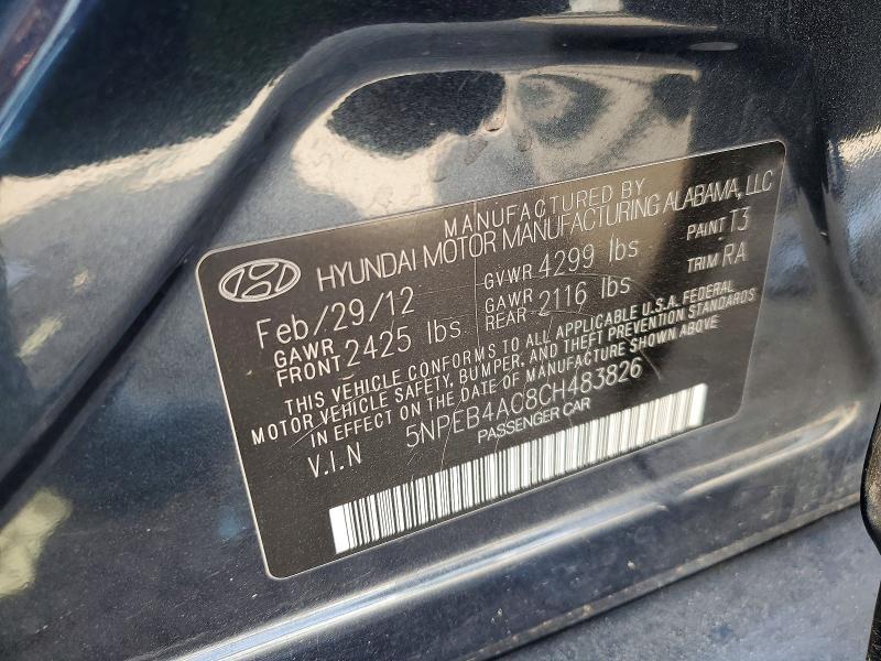 2012 Hyundai Sonata gls
