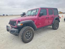 Jeep Wrangler Rubicon salvage cars for sale: 2024 Jeep Wrangler Rubicon