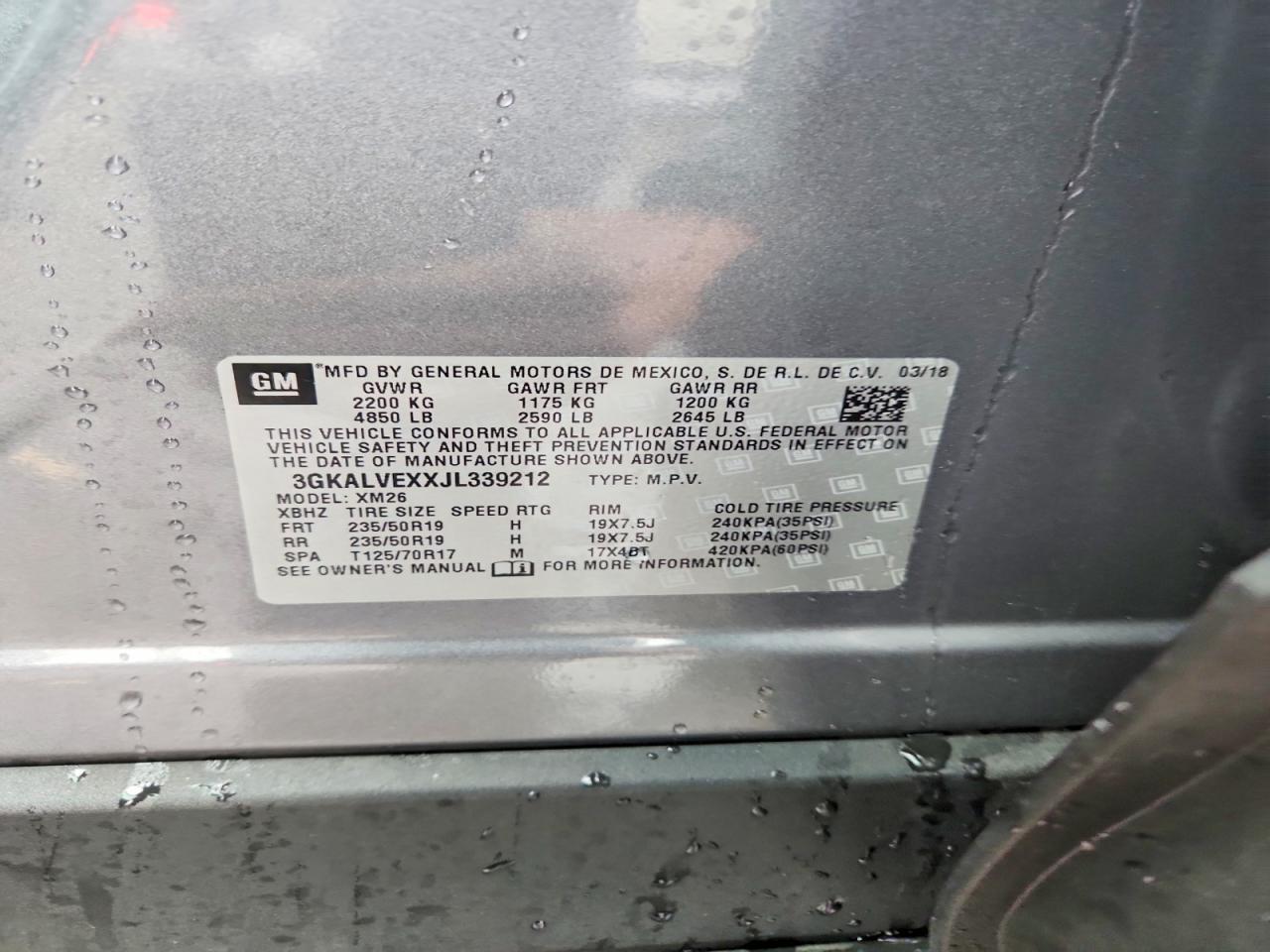 2018 GMC Terrain slt