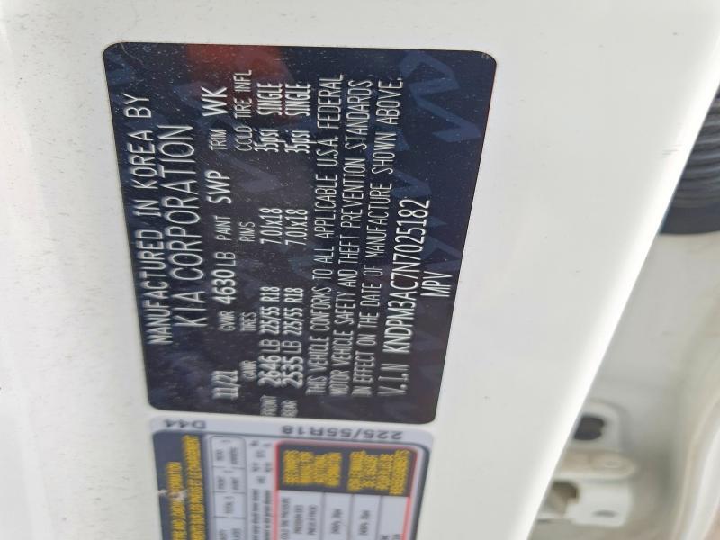 2022 KIA Sportage lx