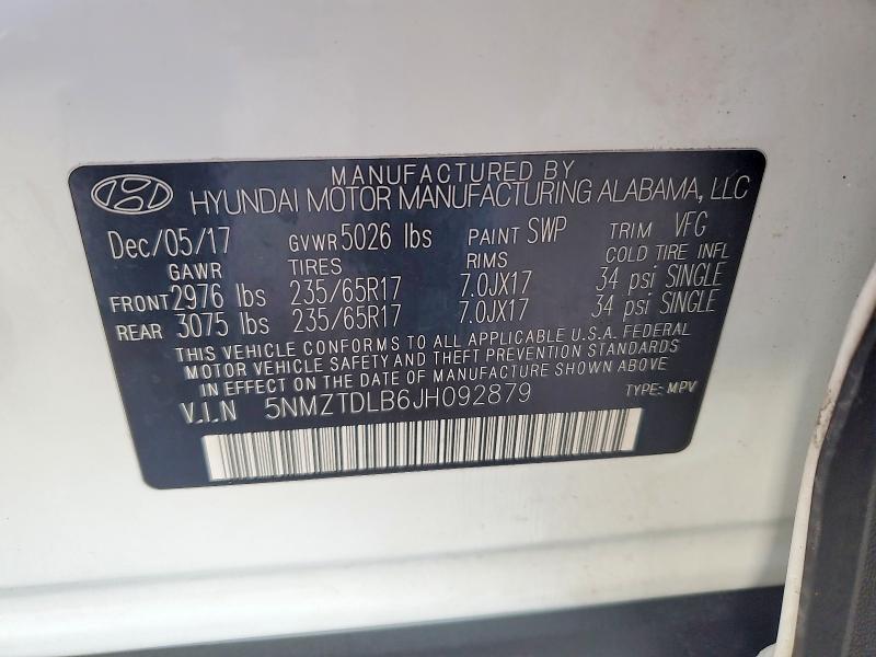 2018 Hyundai Santa fe Sport