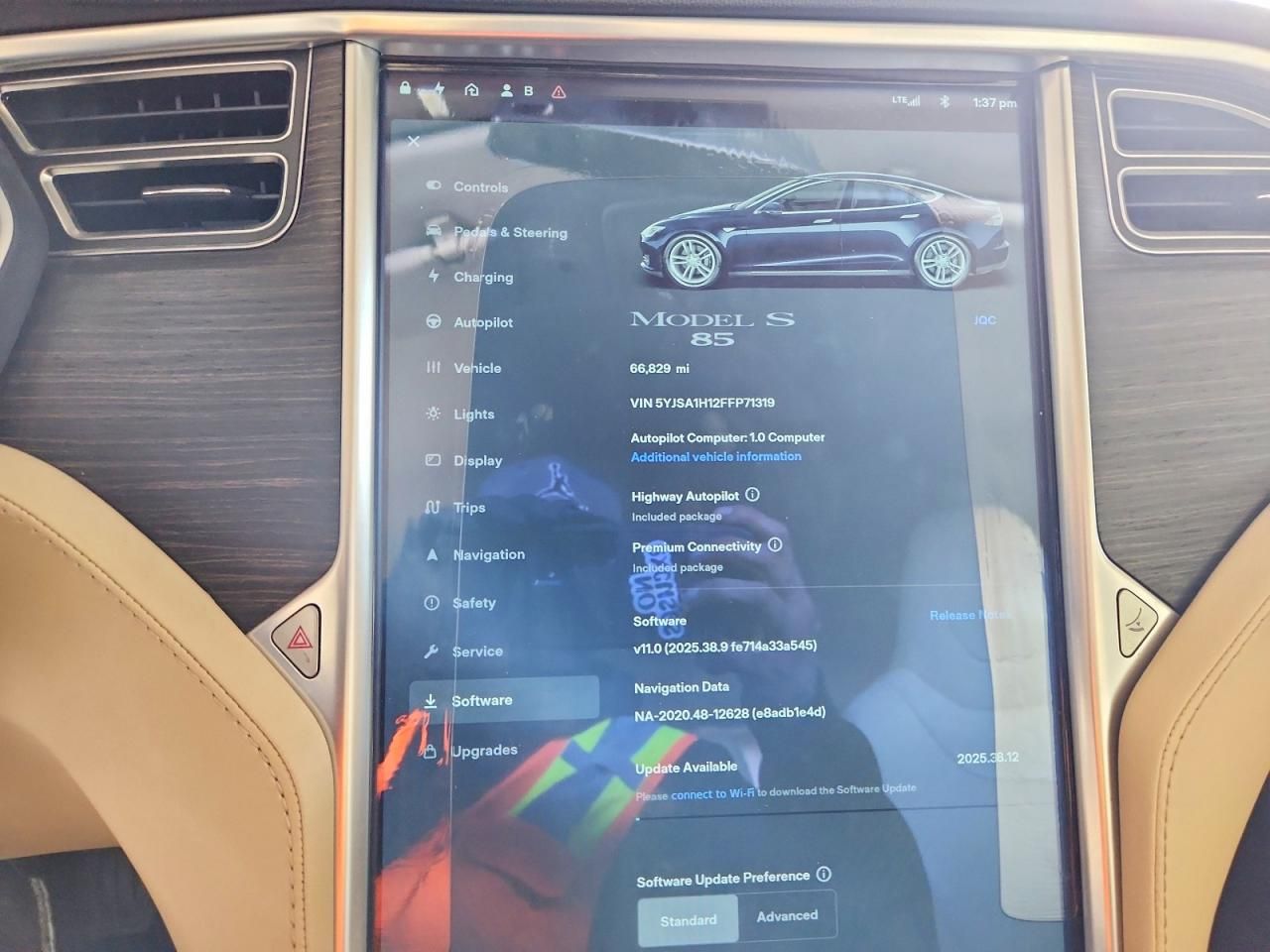 2015 Tesla Model s 85