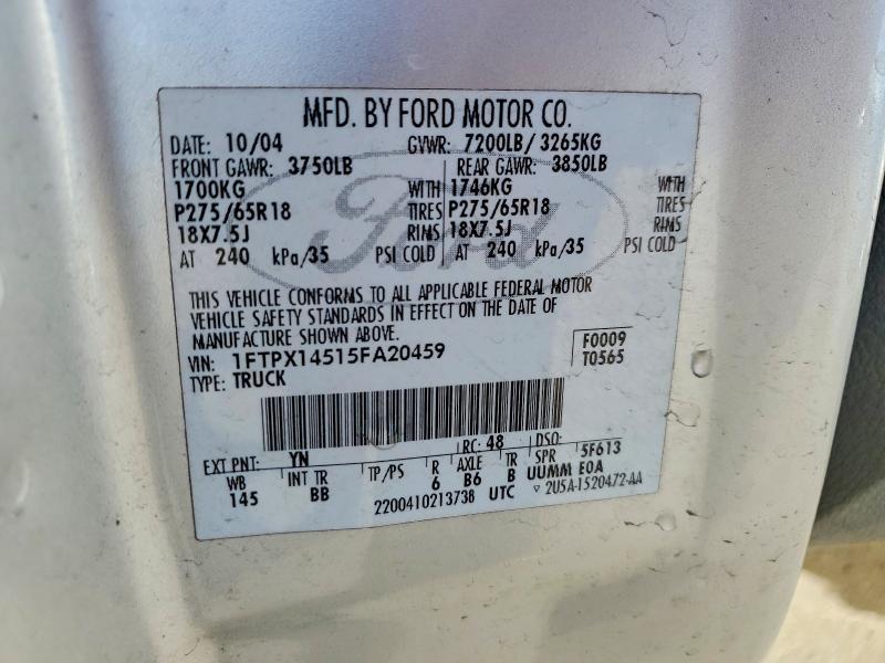 2005 Ford F150