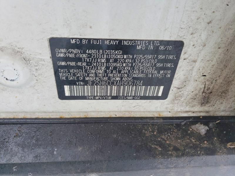 2010 Subaru Forester 2.5x Premium