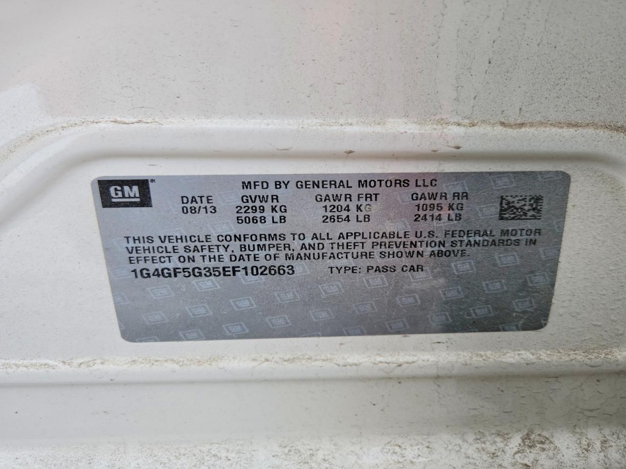 2014 Buick Lacrosse Touring