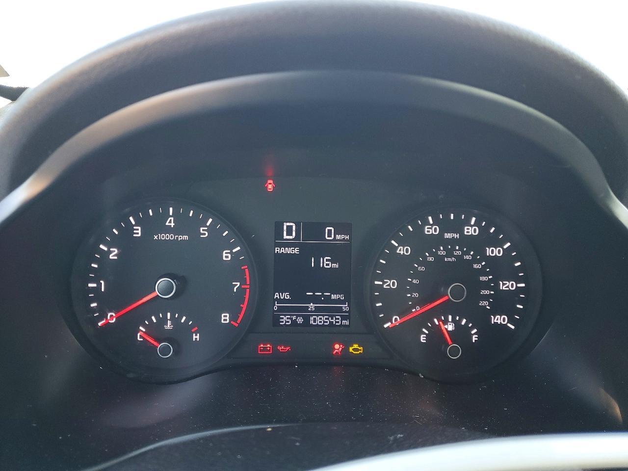 2019 KIA Rio s