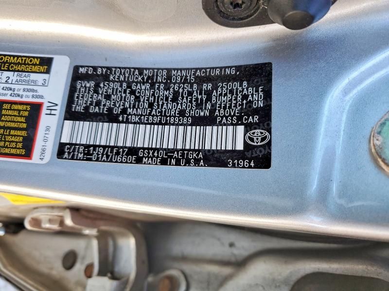 2015 Toyota Avalon xle