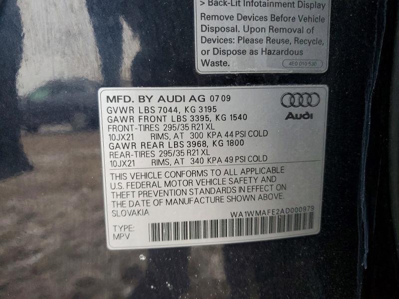 2010 Audi Q7 Prestige