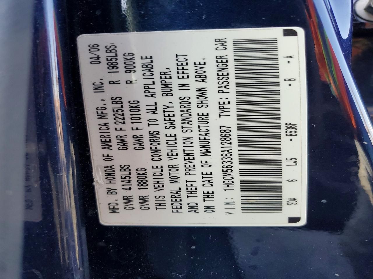 2006 Honda Accord se