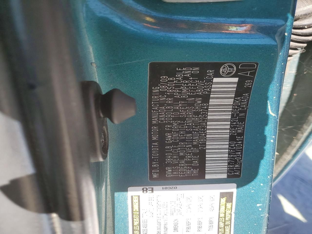 2010 Toyota Corolla Base