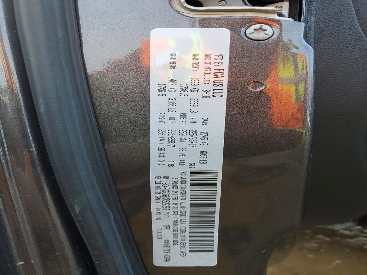 2019 Dodge Grand Caravan sxt