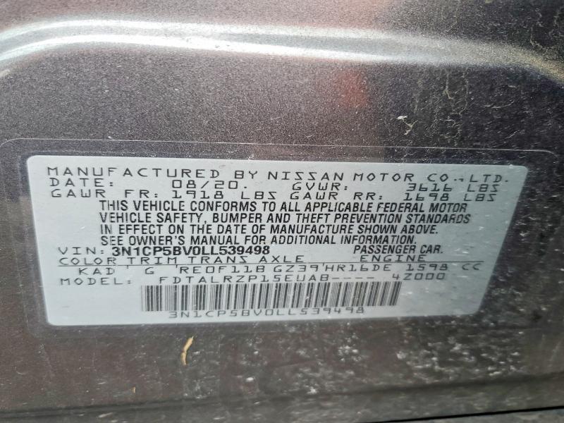 2020 Nissan Kicks s