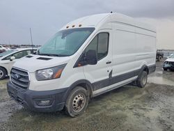 Salvage cars for sale from Copart Antelope, CA: 2020 Ford Transit T--Delivery Van