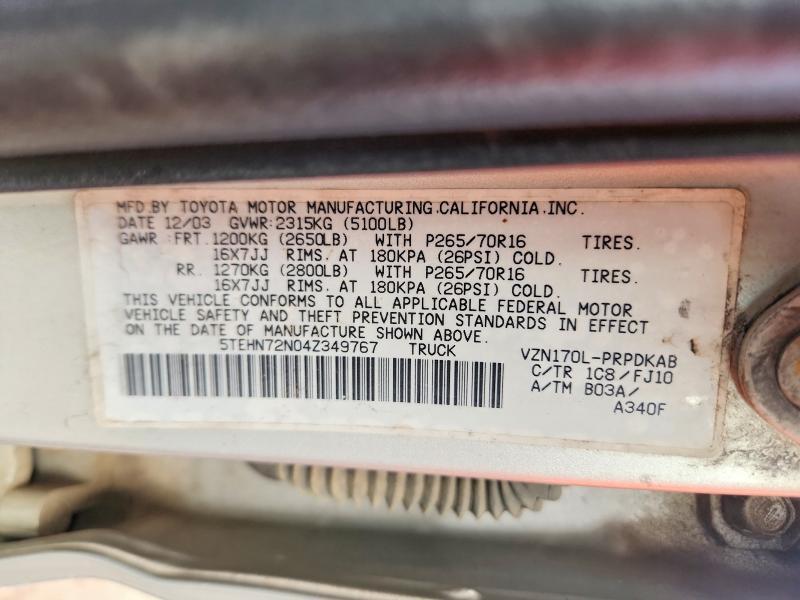 2004 Toyota Tacoma V6