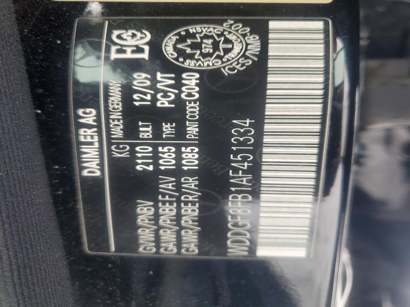 2010 Mercedes-Benz C 250 4matic