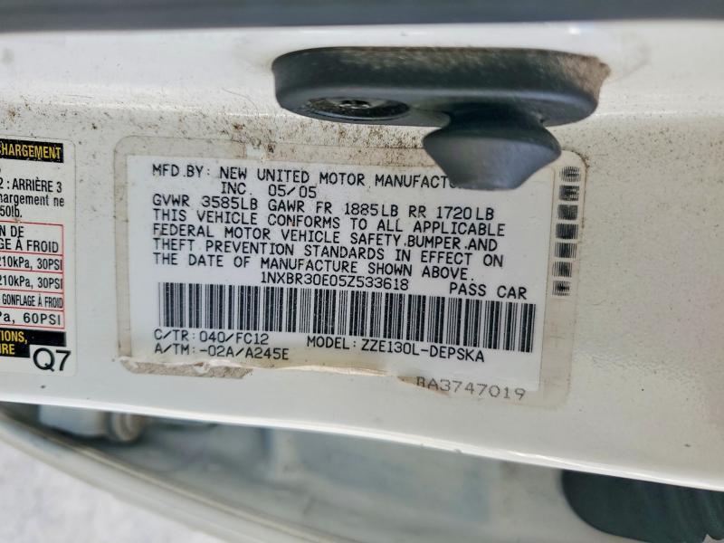 2005 Toyota Corolla ce