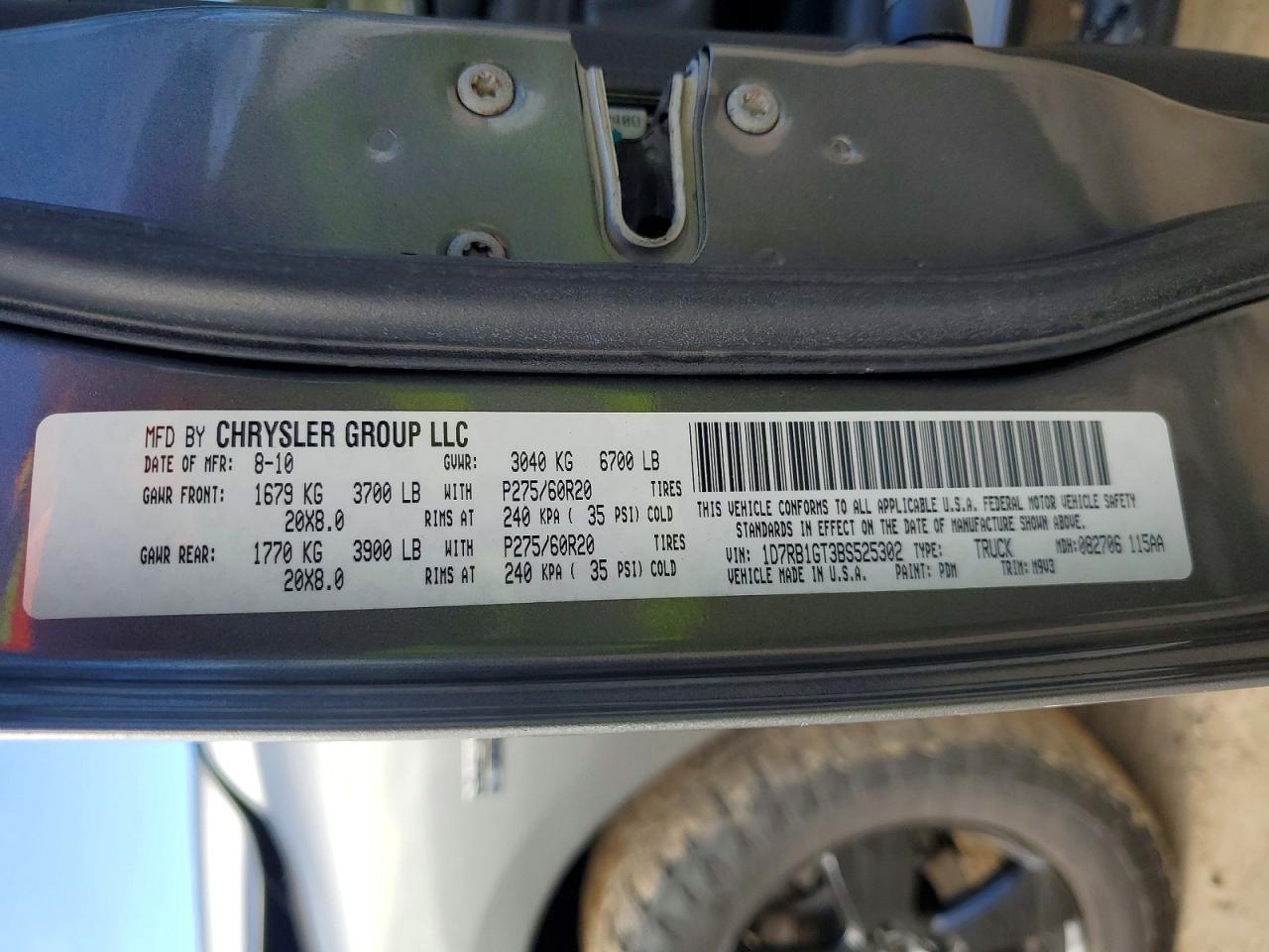 2011 Dodge RAM 1500