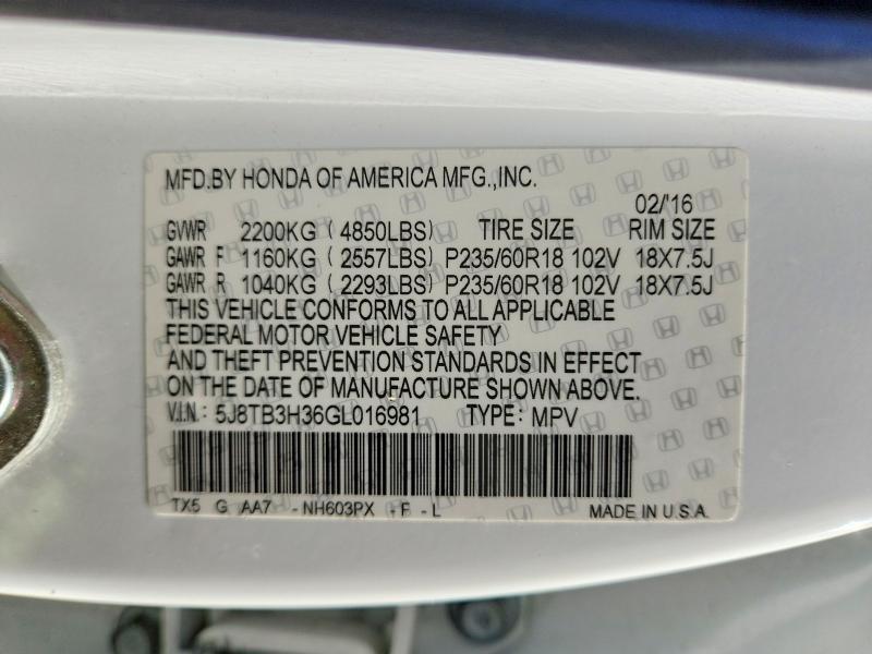 2016 Acura RDX