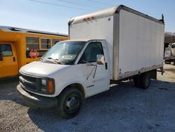 Chevrolet salvage cars for sale: 2001 Chevrolet Express BOX Truck