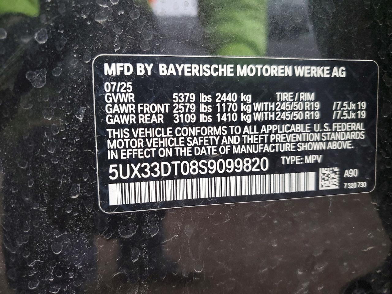 2025 BMW X4 Xdrive30i