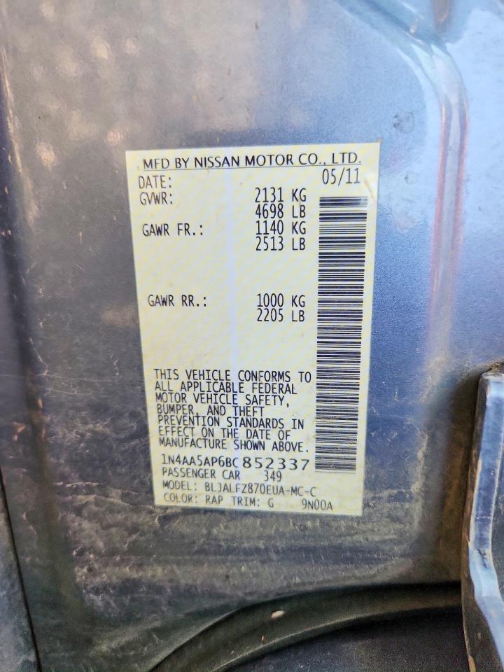 2011 Nissan Maxima 3.5 s