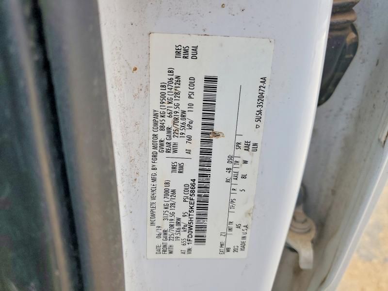 2019 Ford F550 Super Duty