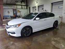 Honda salvage cars for sale: 2016 Honda Accord Sport