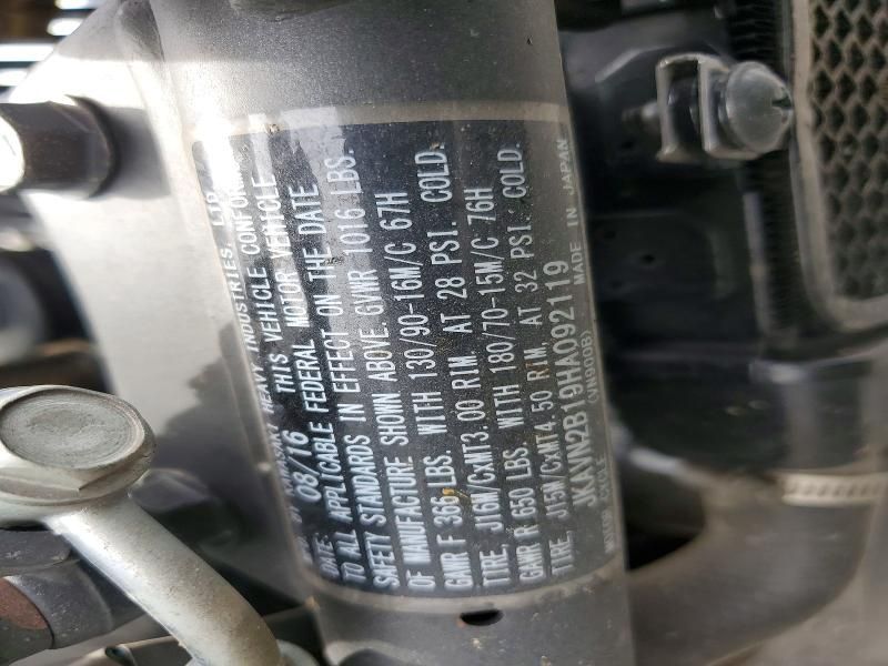 2017 Kawasaki Vn900 b