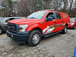 Salvage cars for sale from Copart Austell, GA: 2015 Ford F150 Supercrew