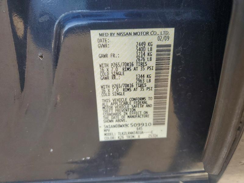2009 Nissan Xterra off Road