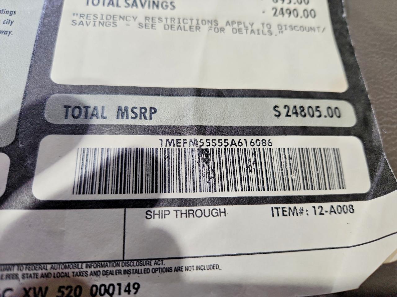 2005 Mercury Sable ls Premium
