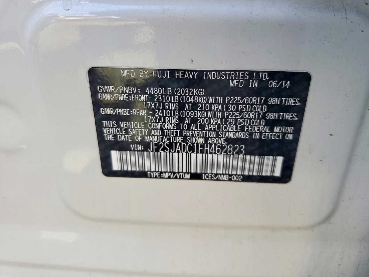 2015 Subaru Forester 2.5i Premium