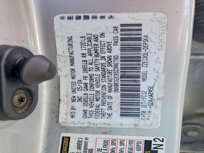 2005 Toyota Corolla ce