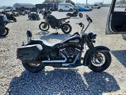 Salvage motorcycles for sale at Taylor, TX auction: 2018 Harley-Davidson Flhc Heritage Classic